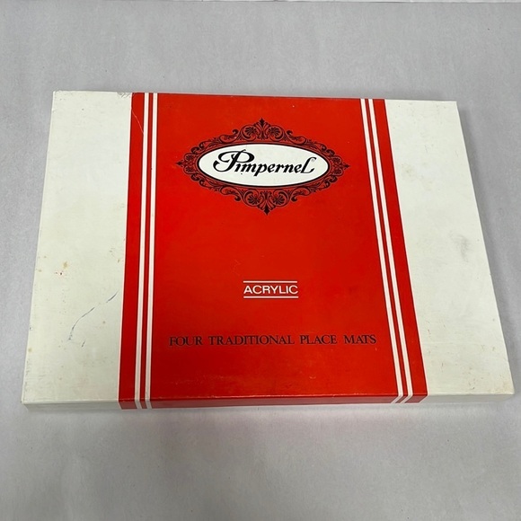 Pimpernel Traditional Acrylic Cork Back Placemats & Coasters English Rose Box - Picture 10 of 10